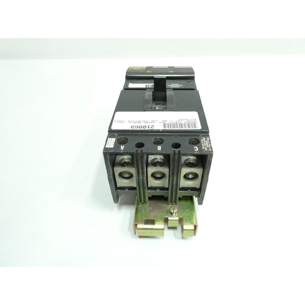 Square D 3P 225A AMP 600V-AC MOLDED CASE CIRCUIT BREAKER KA36225MT - main